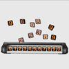 Stylish Slide Lid Car Temporary Stop Parking Card Phone Number Display Plate