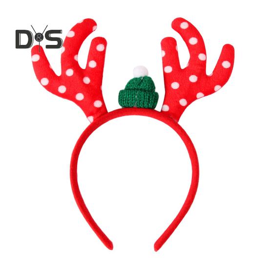 Serre-tête de Noël en forme de renne, de sapin, d'étoile, de vacances, accessoire de cosplay pour femmes et enfants