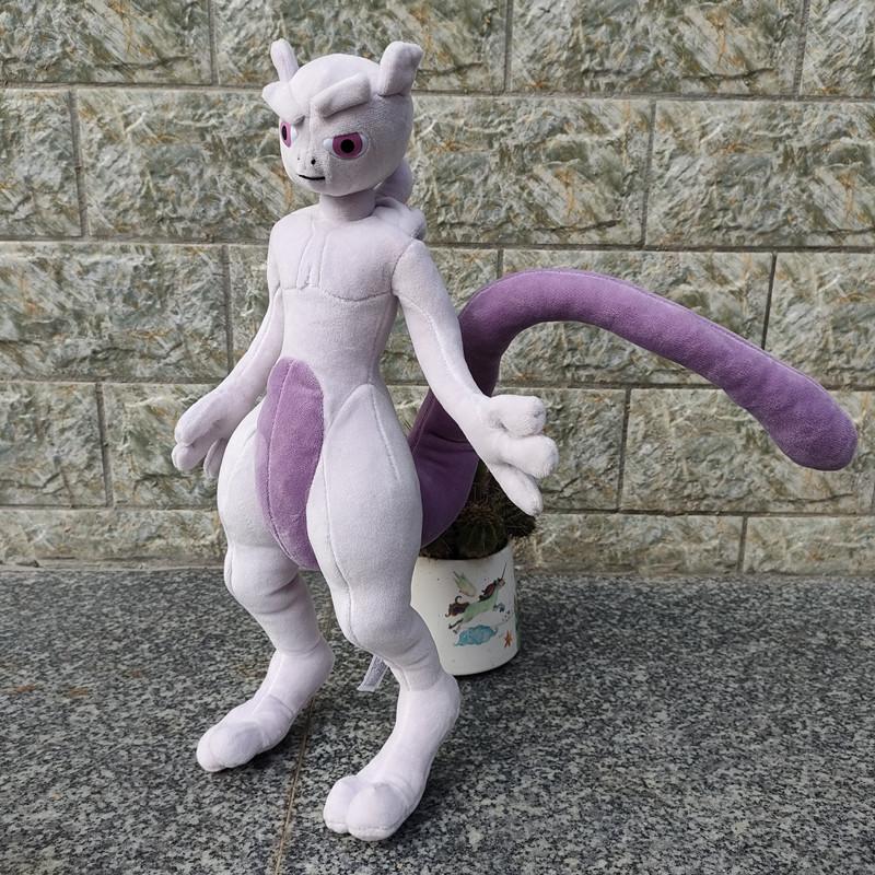 Original Pokemon Mewtwo Plush Toy Stuffed Doll 35cm High Quality Gift For Children