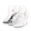 Fairy Crystal Princess Cross Strap High Heel Sandals Huidong Women's Shoes