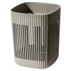 Plastic Wastebasket Trash Can Hollow Design Open Top Waste Container Large Capacity Garbage Bin for
