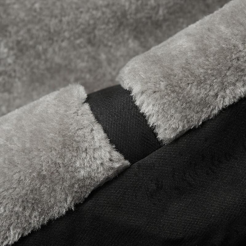 Maoren Men's Fleece Lined Turn-down Collar Jacket