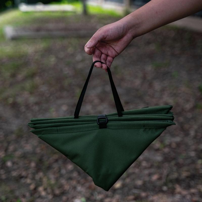 Folding Camping Trash Can Garden Garbage Bag Reusable Yard Waste Bag Portable Garbage Bin Container Sundries Box