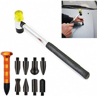 10-teiliges Dent Repair Tool Tapless Dent Removal Kits Werkzeuge Dent Tools Rubber Hammer Diy PDR Tools