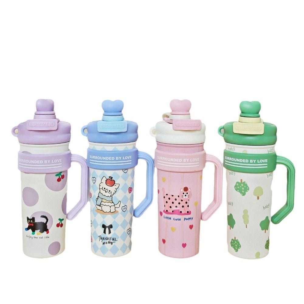 

700ML 316 Stainless Steel Cup Insulation Or Cooling Insulated Cup Thermal Mug for Boys and Girls рожевий