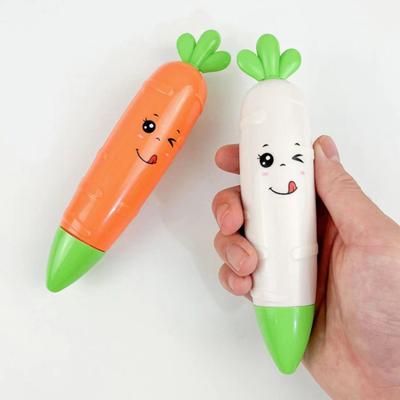 Giocattolo telescopico ravanello divertente trottola antistress decompressione portatile gravità carota giocattolo bambini adulti regalo di compleanno