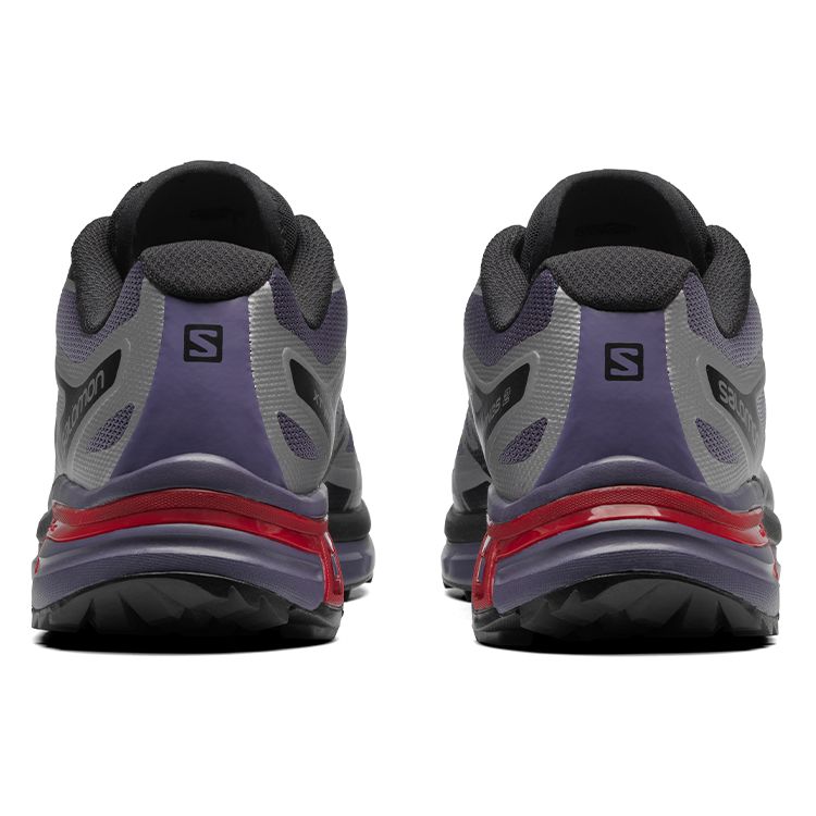 Salomon Xt-Wings 2 Outdoor Professional Fabric Non-Slip Wear-Resistant Low-Top Running Shoes Unisex Running Shoes Gray Blue 414687