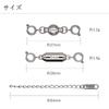 KARMAREY Necklace Clasp Stainless Steel Magnetic Clasp Hypoallergenic Magnet Chain End Parts Metal Parts Connection Metal (Stainless, Ball, Silver)