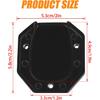 Universal Motorcycle Kickstand Foot Side Stand Extension Pad Replacement for Most Honda Yamaha Kawasaki Suzuki Harley Models Aluminium Kickstand