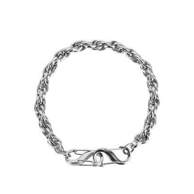 SQUAZ Armband, Unisex Kettengliedarmband, Chirurgenstahl Partnerarmband, SIDA183
