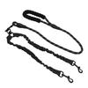 Dual Dog Leash Anti Tangling 360 degrees    Joint Shock Absorbing Night Reflective Double Ended   Pet Leash