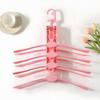 Tie Organizer Tie Hanger Rotatable Clothes Drying Rack with Capacity Strong Load-bearing Belt Organizer Foldable for Underwear