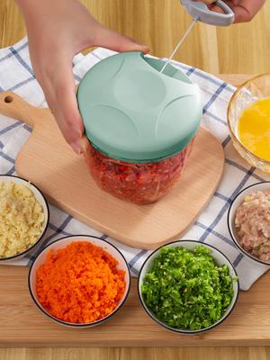 900ml Extra Large Capacity Hand-Pulled Garlic Grinder/Vegetable Chopper/Kitchen Meat Grinder/potato ricer-Kitchen Utensils