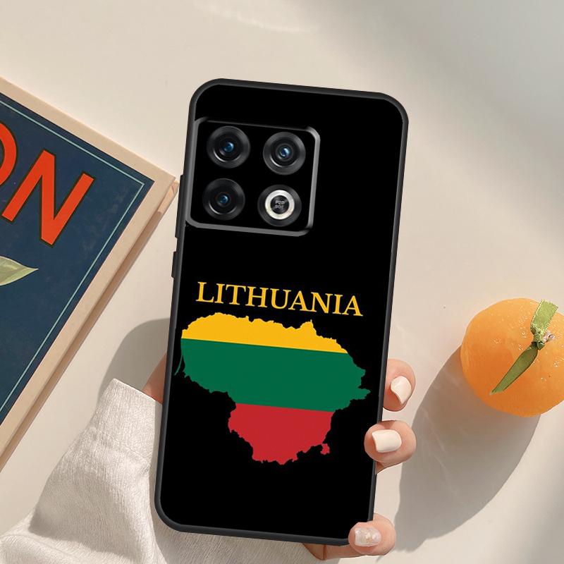 Fashion Lithuania Flag Case For OnePlus 13T 10T 10R 12R 13R 15 13 12 11 10 9 Pro Nord CE 5 2 3 4 Lite N20 N30 Cover
