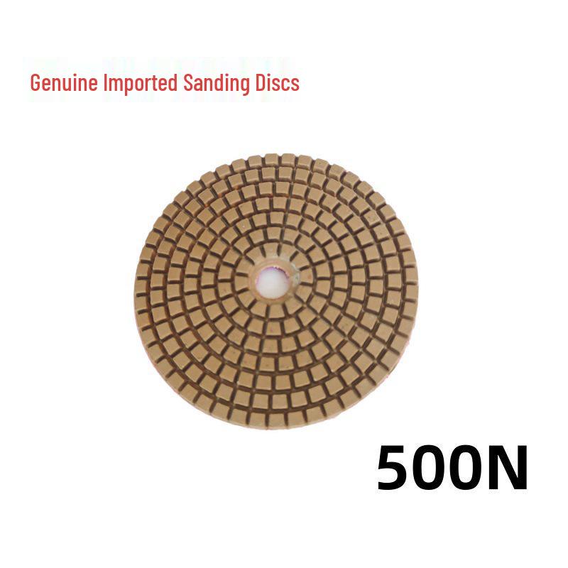 100mm Wet Marble Polishing Pads - Stone & Tile Renovation, Soft Water Buffing Pads, Granite Grinding Discs