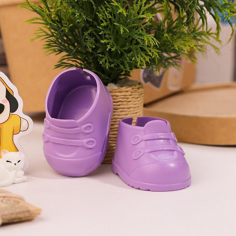 15/17/20cm Doll Shoes Plastic Mini Finger Shoes Clothing Accessory For 6.9/7.87 Inch Dolls