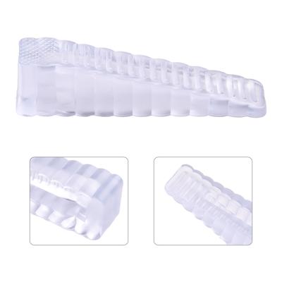 1pc Rubber Door Stopper Home Anti-collision Safety Door Stopper Silicone Door Anti Slip Door Blocker Female Living Alone