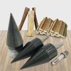 Wood Log Splitter Firewood Drill Bit Tool Steel Logs Splitters Electric Drills Bits Heavy Duty Screw Cone Driver Steel