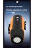 Portable Mini Waist Fan with Ice Pack & LED Light for Outdoor Use