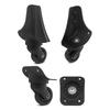4Pieces Practical Luggage Replacement Wheels Universal Spinner Suitcase Casters Accesory For Smooth Travel Experience
