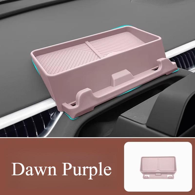 For XPeng Mona M03 Dashboard Mobile Phone Holder Original Car Color Storage Box Car Interior Accessories Modification Supplies