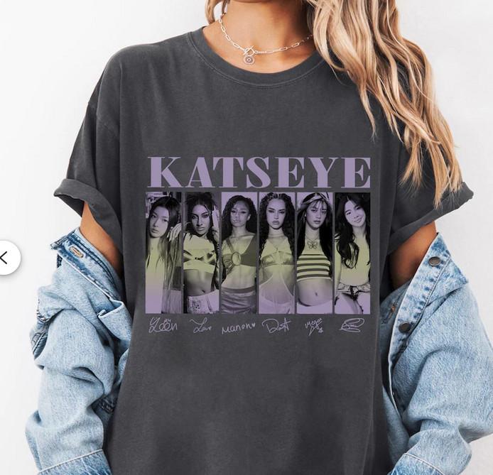 Katseye Music Comfort Color Shirt