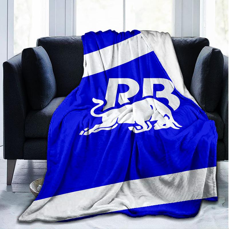 1PC Bulls Flannel Blanket, Use for Birthday/Holiday Gift, Soft Blanket for Sofa/Bed/Camping/Office/Tourism Use,All Seasons