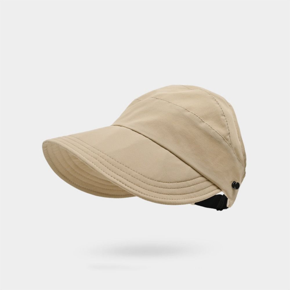 Breathable Outdoor Beach Hat Wind Proof Wide Brim Sunhat Casual Sun Protection Cap Summer