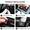 Car Interior Storage Bag Air Outlet Debris Bag Hanging Organizer Box For Toyota Chr Corolla Yaris Rav4 E150 E120 Land Cruiser