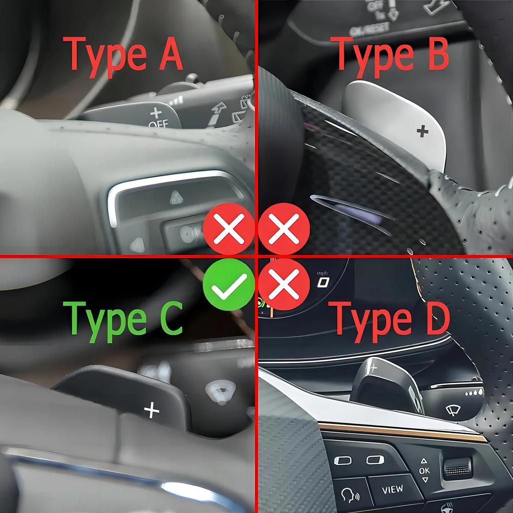 Shift Paddle For Seat Leon ST 5F FR Cupra Ateca Ibiza 6P Arona Tarraco Alhambra Car Steering Wheel Extension Shifter DSG Sticke