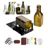 Glass Bottle Cutter,Boards Bottle Cutting Tool Kit, Curved Glass Cutting Tool for Round and Square Bottles,DIY Craft Kit