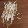 18K Gold-Plated Stainless Steel Heart Bracelet with High-Gloss Baroque Pearl