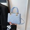 Handheld Small Bag Women 2025 Popular New Fashion Ins Trendy Fashion Shoulder Bag Commuter Messenger Small Square Bag