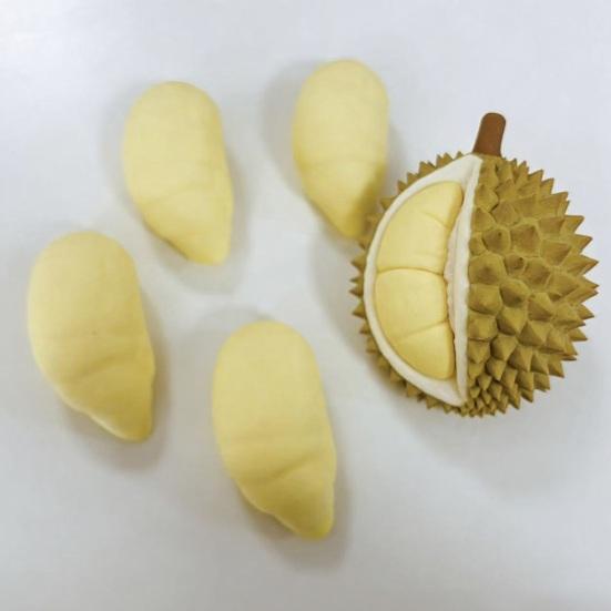 Realistic Durian Squeeze Toy Soft PU Fidget with Wet Texture Slow-Rising Toy for Stress Relief Odorless Non-Sticky Decompression Gadget for Kids