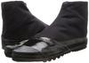 Moonstar Tabi Work Socks with Crotch, Men's and Women's, Improved 3-Piece Tabi A, Black, Size 27.0 cm, 2E