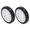2PCS Air Compressor Wheel ABS and Rubber Universal Air Compressor Wheel Replacement