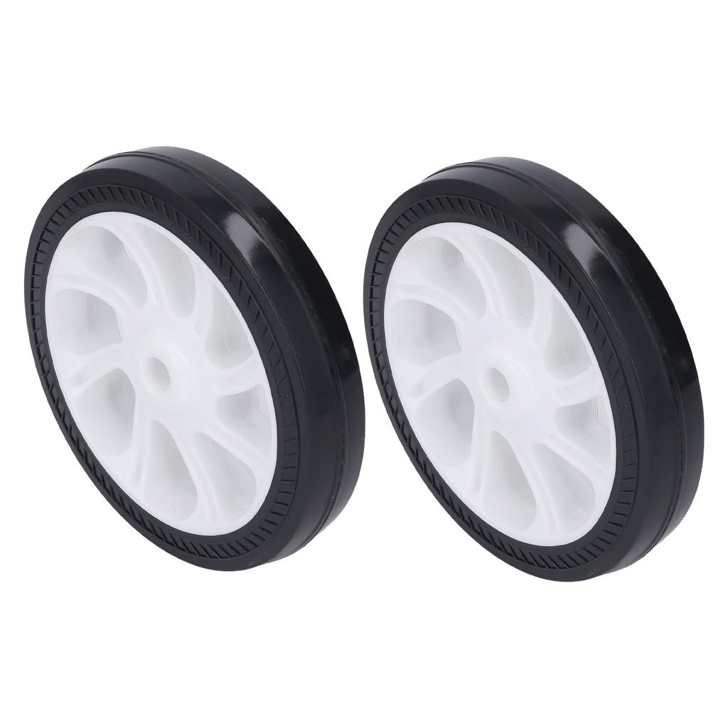 2PCS Air Compressor Wheel ABS and Rubber Universal Air Compressor Wheel Replacement