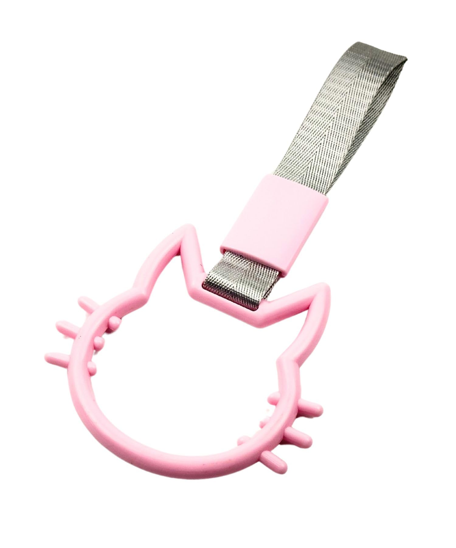 

HTharros Hanging Leather for Cars, Cat Type, Interior Accessories, Cats, Pink, For Cars, Handrail, срібний