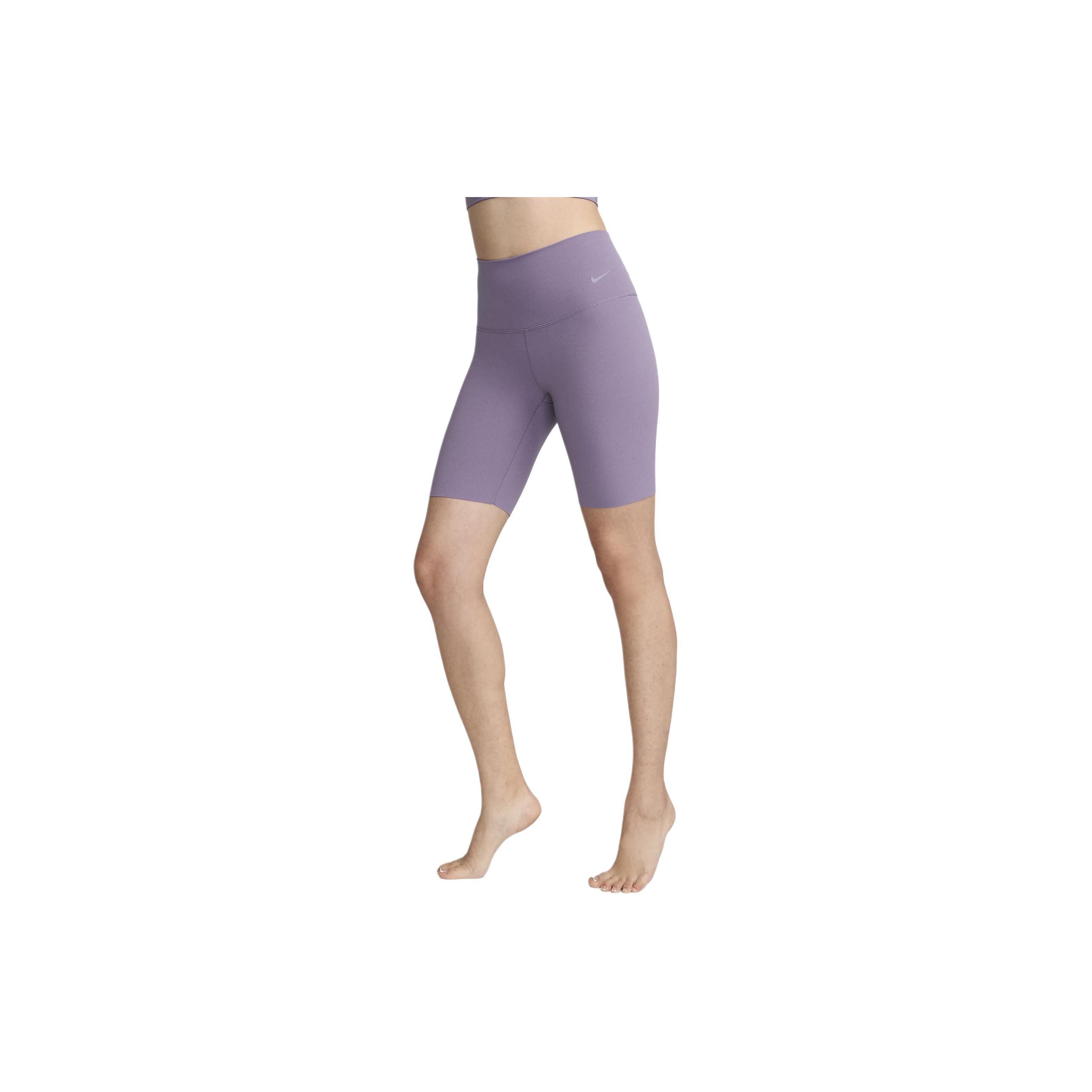 

Nike ZenB Однотонные шорты с высокой посадкой, облегающего кроя, длиной пять дюймов, женские, фиолетовые DQ6004-509 XS