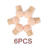 6 Pcs Replace Sponges Of Dual Ended Blooming Nail Pen Drawing And Dotting Nail Polish