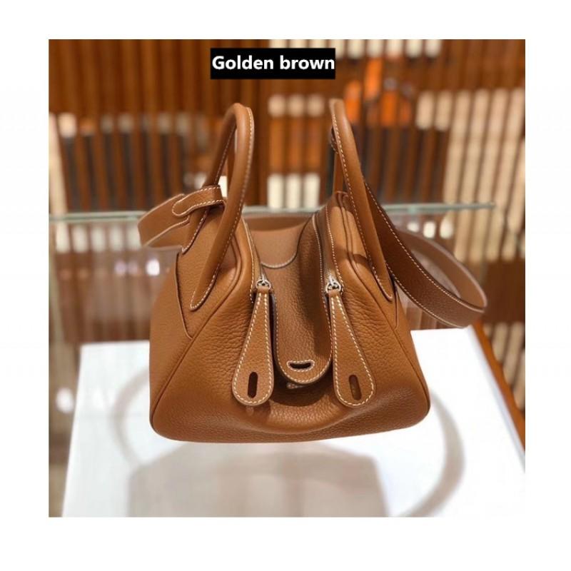 Mini Lindy Leather Crossbody Bag Small Shoulder Handbag Women Trendy Doctor Style
