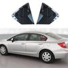 Pro Honda Civic 9. generace Sedan 2011-2015 Kryt bočního žaluziového okna zadního dílu auta, lišta, nálepka, výdech, styl ABS karbonových vláken