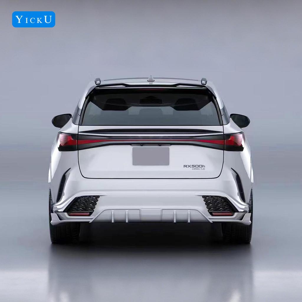 Lexus RX350/500 Carbon Fiber Body Kit (Front Lip, Fender Flares, Rear Lip, Side Skirts, Tail Top Spoiler, 2023-2025)