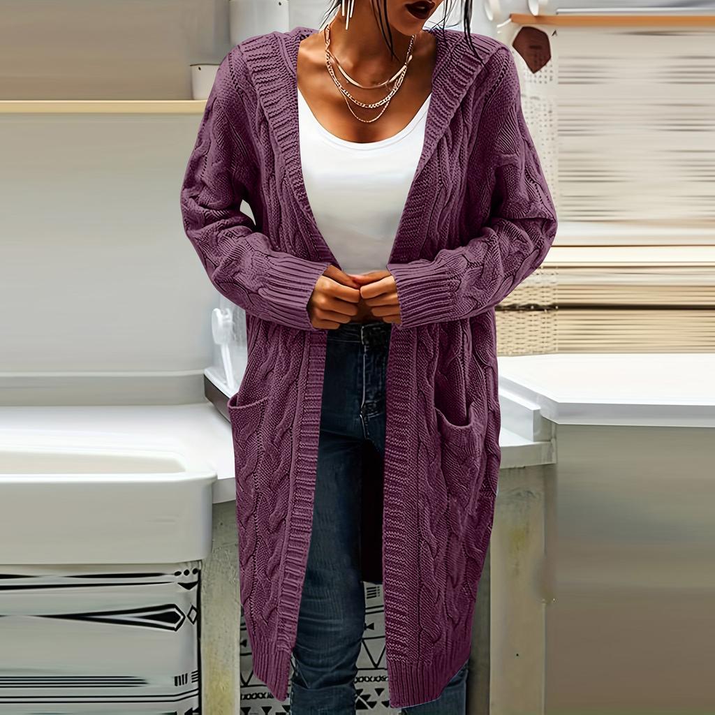 Women's Cardigan Sweaters Lightweight R-Neck Long Sleeve Outfits Fall Fashion Clothing