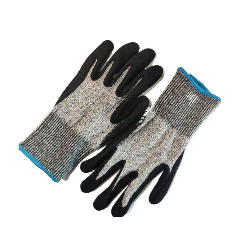 HPPE Cut-Resistant Industrial Work Gloves