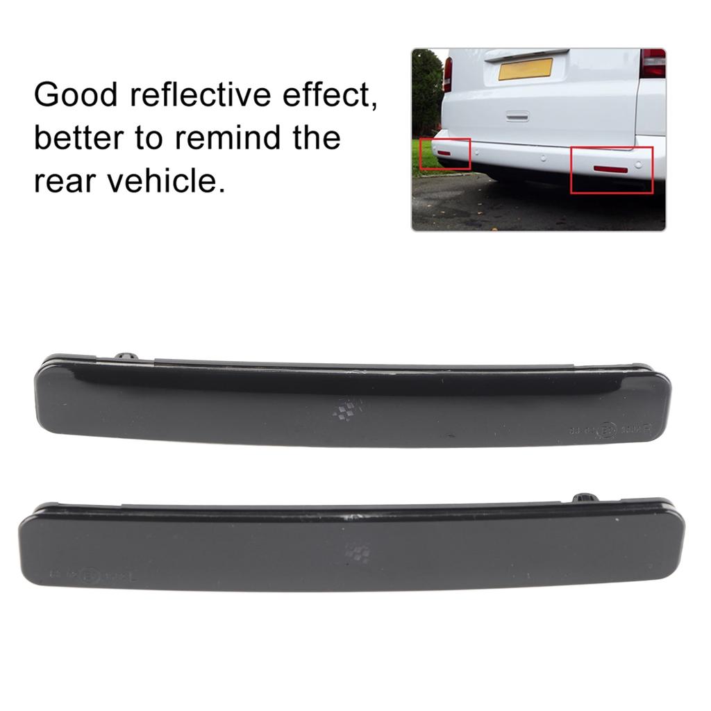 Pair of Rear Bumper Reflector Assembly Light Fit for T5 Transporter 2003?3011 7E0945105