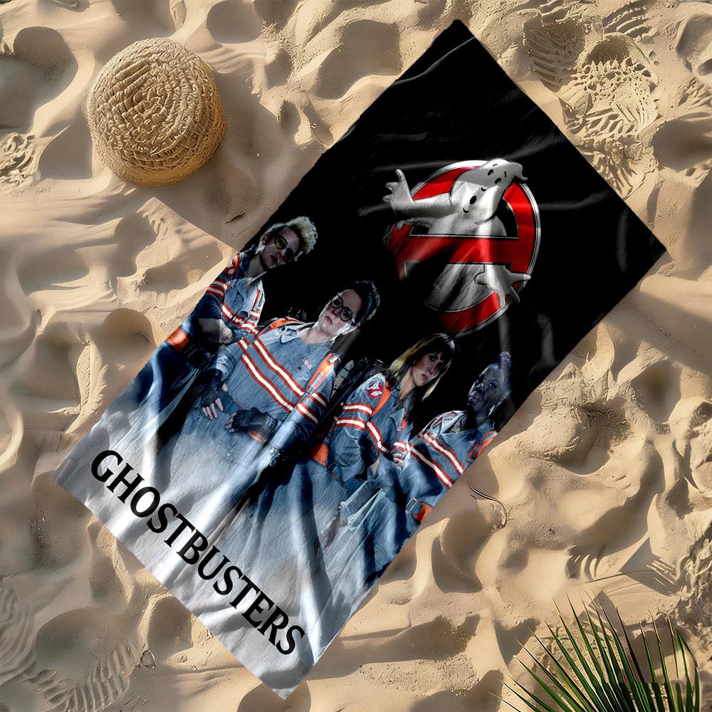Ghostbusters Beach Towel Soft Durable Quick-Dry Comfortable Lightweight
