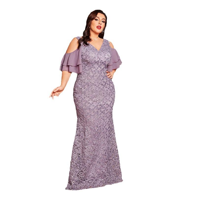 Robe de Soirée Sirène à Paillettes Haut de Gamme pour Femme - Style Socialite Amincissant