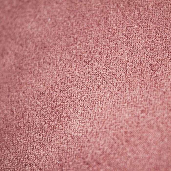 Kissen aus Wildlederimitat terrakotta 60x40