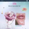 Little Ondine Tamagotchi Pixel Pals Collaboration Ring Lip and Cheek Tint 01 /03, Circular Packaging, Vibrant Pixel Color, Hydrating Glossy Finish